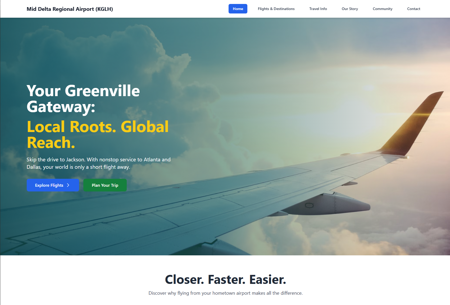 Mid Delta Regional Airport (KGLH)